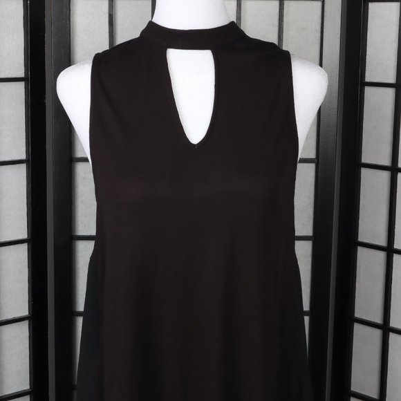 NY & Company Women's Black Tunic Top M - Picture 2 of 5